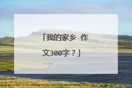 我的家乡 作文300字?