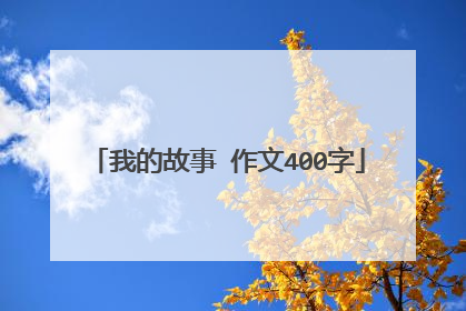 我的故事 作文400字