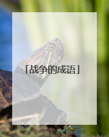 战争的成语