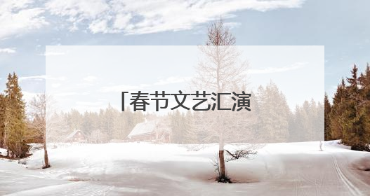 春节文艺汇演活动策划方案