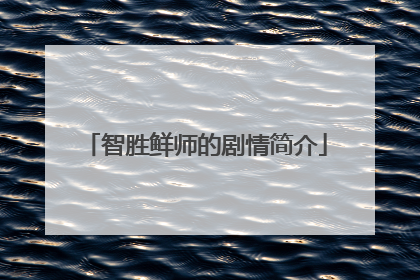 智胜鲜师的剧情简介