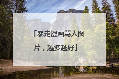 暴走漫画骂人图片，越多越好