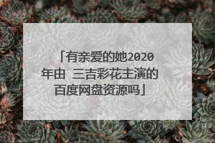 有亲爱的她2020年由 三吉彩花主演的百度网盘资源吗