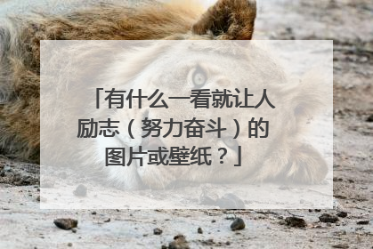 有什么一看就让人励志（努力奋斗）的图片或壁纸？