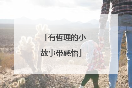 有哲理的小故事带感悟