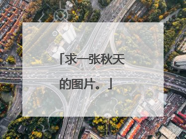 求一张秋天的图片。