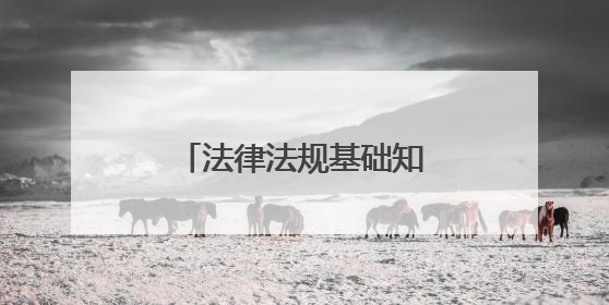 法律法规基础知识有论述题吗