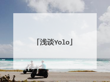 浅谈Yolo