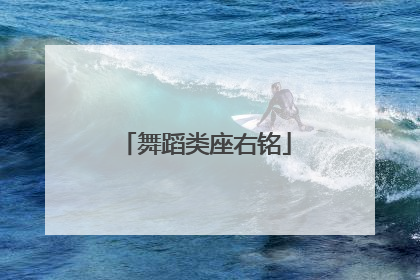 舞蹈类座右铭