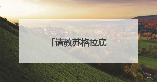 请教苏格拉底关于爱情麦穗的那段名言原文