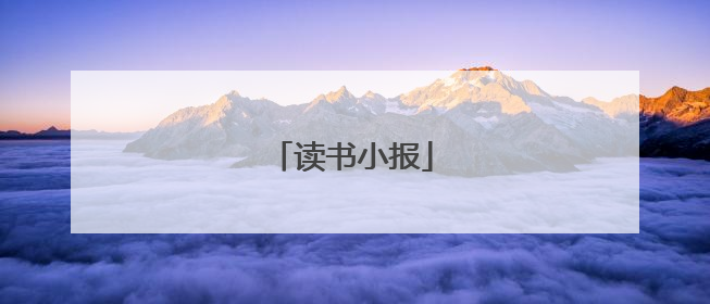 读书小报