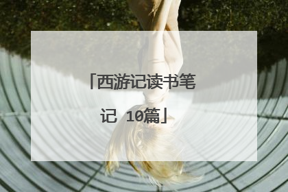 西游记读书笔记 10篇