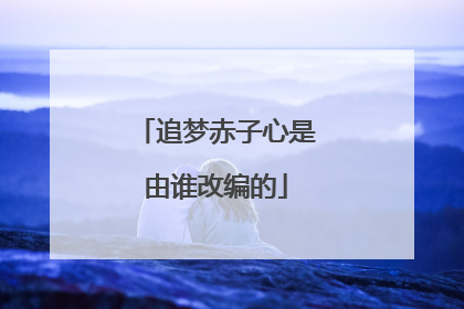 追梦赤子心是由谁改编的