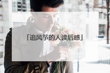 追风筝的人读后感