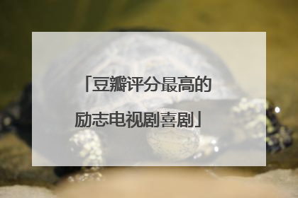 豆瓣评分最高的励志电视剧喜剧