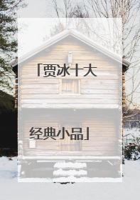 贾冰十大经典小品
