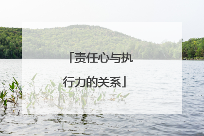 责任心与执行力的关系