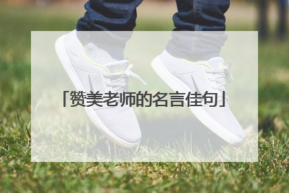 赞美老师的名言佳句
