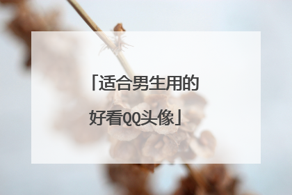 适合男生用的好看QQ头像