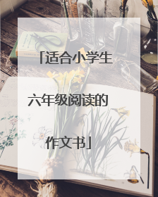 适合小学生六年级阅读的作文书