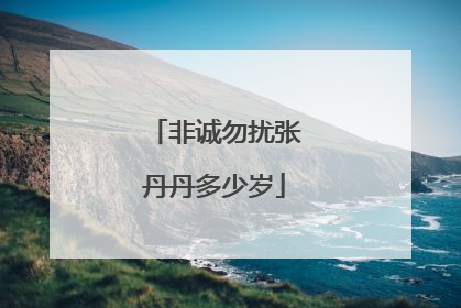 非诚勿扰张丹丹多少岁