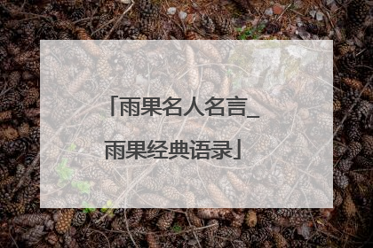 雨果名人名言_雨果经典语录
