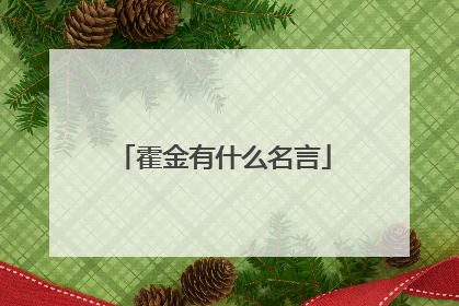 霍金有什么名言