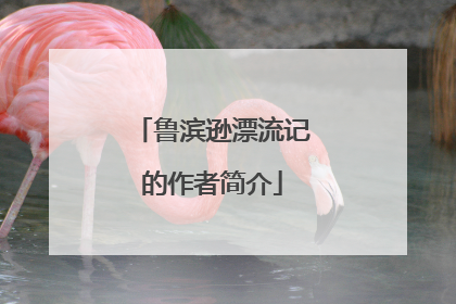 鲁滨逊漂流记的作者简介