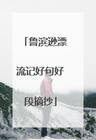鲁滨逊漂流记好句好段摘抄