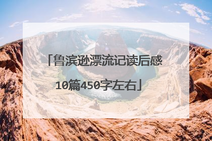 鲁滨逊漂流记读后感10篇450字左右