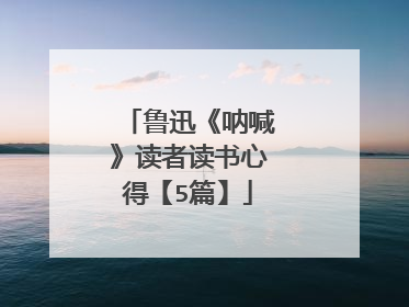 鲁迅《呐喊》读者读书心得【5篇】