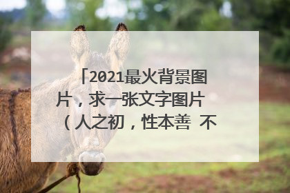 2021最火背景图片,求一张文字图片 (人之初,性本善 不忘初心方得始