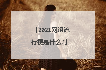 2021网络流行梗是什么?