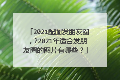 2021配图发朋友圈，?2021年适合发朋友圈的图片有哪些？
