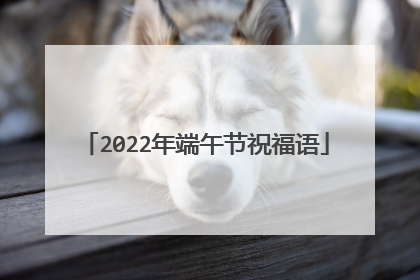 2022年端午节祝福语