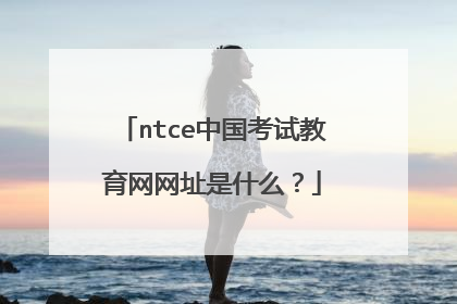 ntce中国考试教育网网址是什么?
