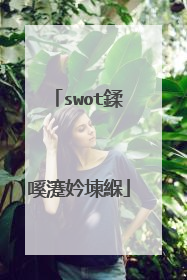 swot鍒嗘瀽妗堜緥