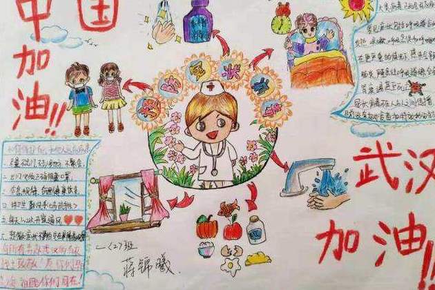 2020新型肺炎手抄报图片_预防新型冠状病毒肺炎手抄报附内容