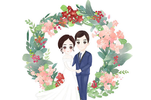 新婚快乐祝福语八字 新婚快乐的简单句子