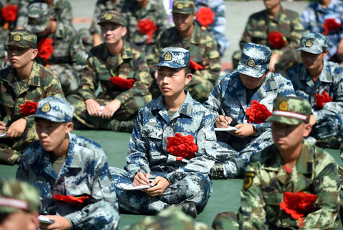 当兵的祝福语 恭喜当兵的祝福语