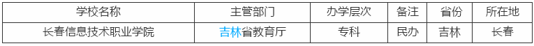 长春信息技术职业学院是大专还是中专口碑怎样？学费及专业介绍